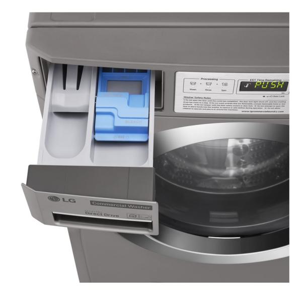 LG GIANT WASCHSALONWASCHMASCHINE + WASCHSALONTROCKNER TURM- 10kg